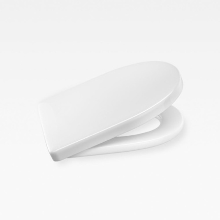 Italian Contemporary Soft-Closing Seat And Cover, Armani Glossy White