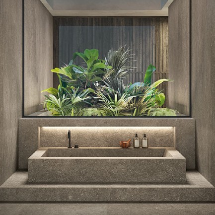 Bespoke Porcelain Stoneware Bathtubs