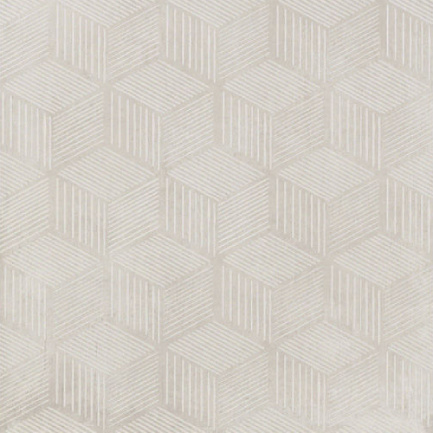 Italian Porcelain Décor Prima Materia Cenere Esagono 24' x 48' 3/8' 