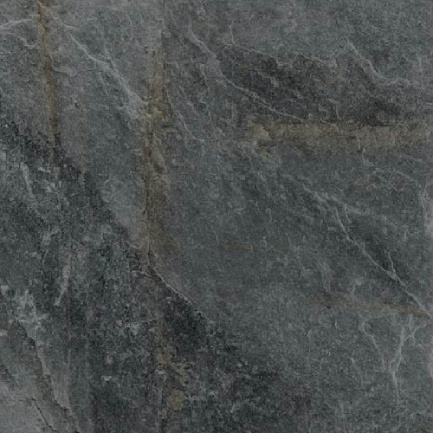 Italian Porcelain Tile Rocks Silver Black 24' x 48', 3/8' Grip