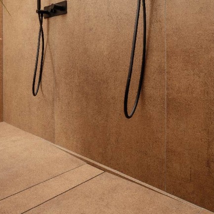 Porcelain Stoneware Sunken shower tray 