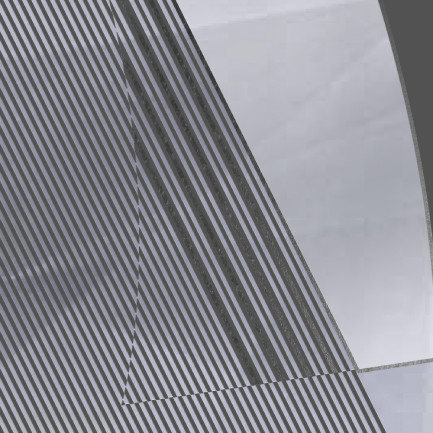 Le Mans Acciaio 30"x30" Decoro Trace Porcelain Tile
