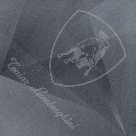 Le Mans Carbonio 30" x 30" Logo D Porcelain Tile