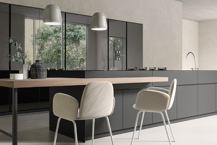 Moderno Black Laminated Glass