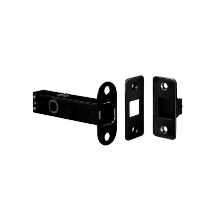 Click Matt Black Magnetic Tubular Latch With Privacy Function