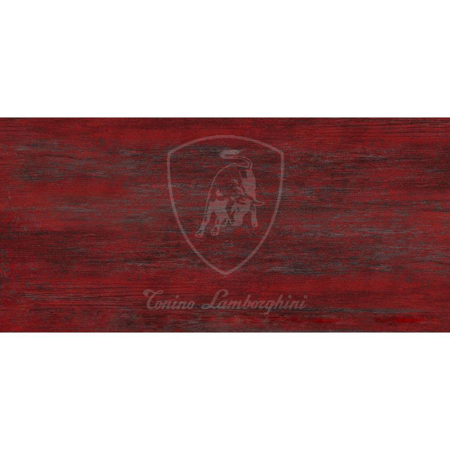 Montecarlo Rosso 18" x 36"  Décor Logo H Porcelain Tile