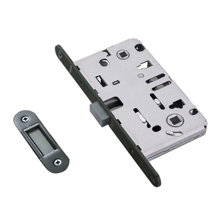 ORB Plated Magnetic Mortise Lock For WC Function