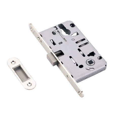 Satin Nickel Magnetic Mortise Lock For Room Function