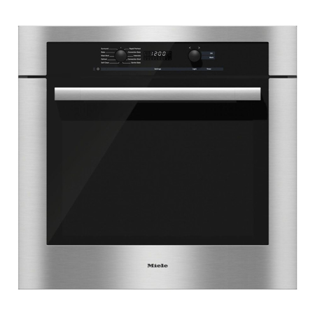 Miele H6180BP Convection Oven, Clean Touch Steel