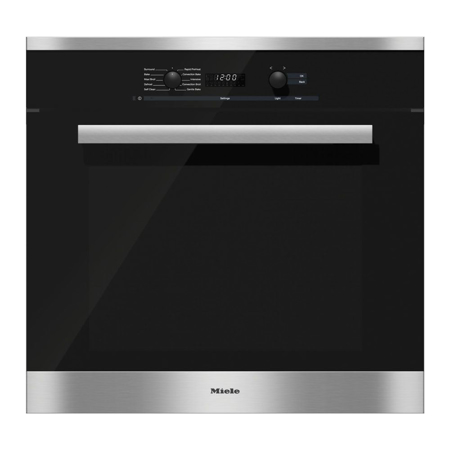 Miele H6280BP Convection Oven, Clean Touch Steel