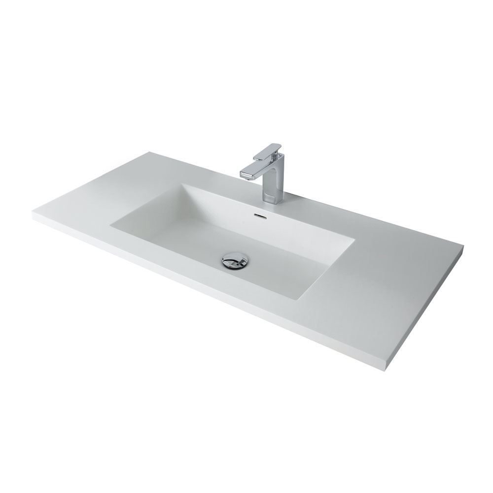 Modern Bathroom Single Vanity Sink, Dexter 32"