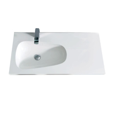 Picture of Mistra 30" Wall-Mounted Single Bathroom Vanity Sink, Glossy White