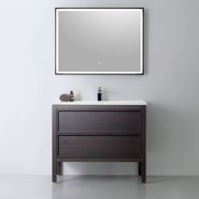 LED Illuminated Modern Bathroom Vanity Mirror, Dexter 32"	