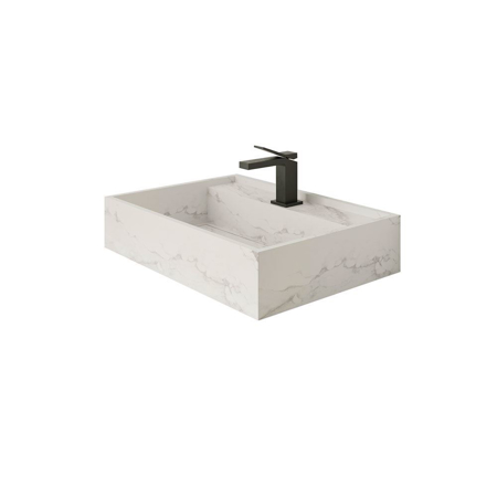 Larsen Super Blanco Gris 24” Naturally Designed Single Sink