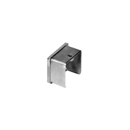 1 1/2" x 1 1/2" Slot Tube End Cap, Stainless Steel