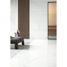 Italian Crystal White Marble Interior Polished Tile