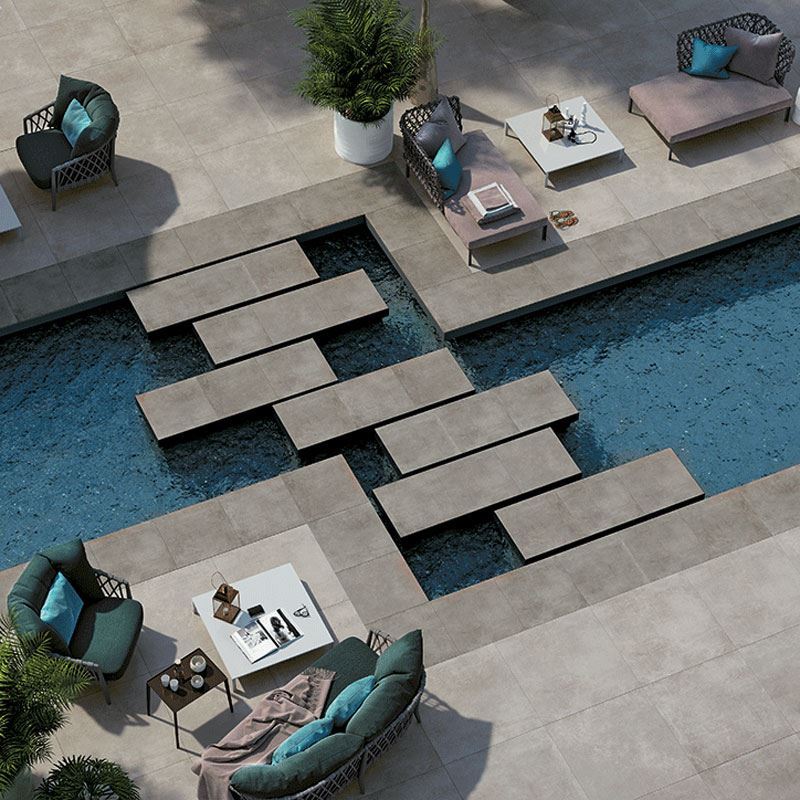 24" x 48" Italian Outdoor Porcelain Tile, Type HINTEX Home
