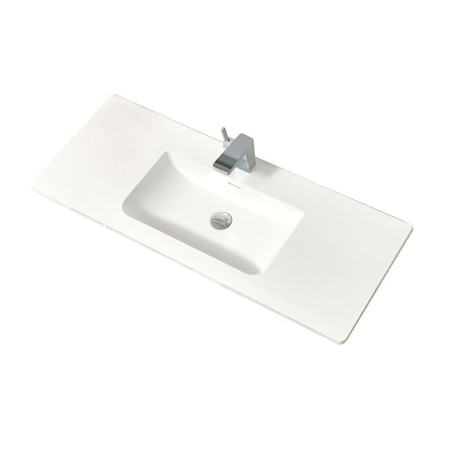 48" Modern Bathroom Vanity Sink Vera Beige