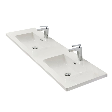 60" Modern Bathroom Vanity Sink Vera Beige