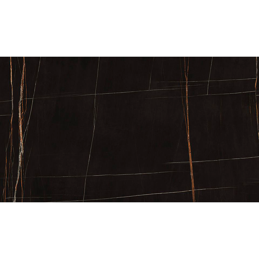  Italian Sahara Noir Slab, Bright 59" x 118" 