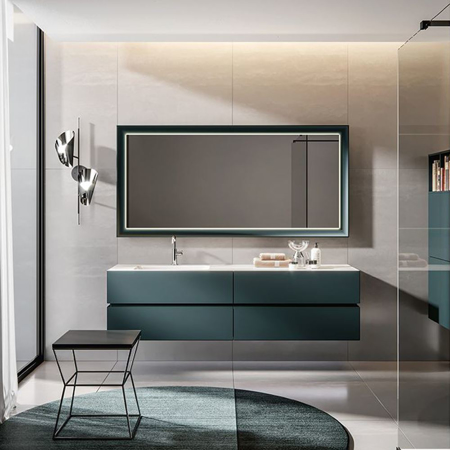 Italian Modern Bathroom Vanity Edoné Nike