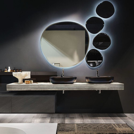 Italian Modern Bathroom Vanity Edoné Enea