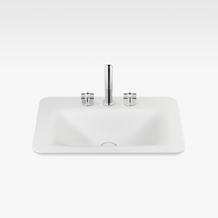 Italian Modern Bathroom Vanity Sink, Armani 26" Off-White