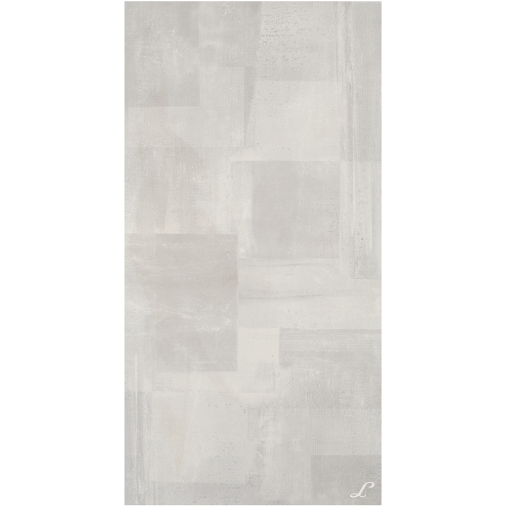 Picture of Silverstone Polished Silver 24" x 48"  Decoro L Porcelain Tile