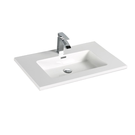 Venice Gray 36" Bathroom Single Bathroom Vanity White Countertop