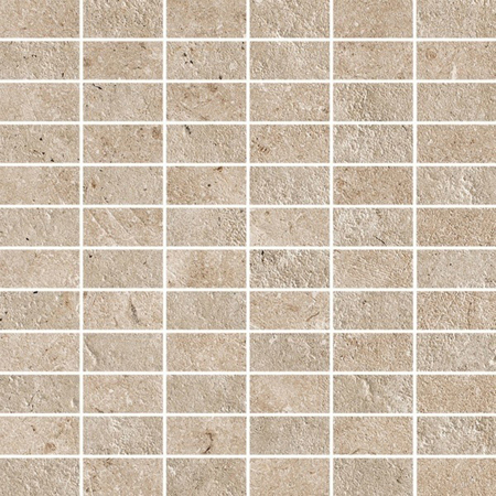 Modern Italian Porcelain Tile, Tribeca Watts Decor Mattoncino Natural, 12" x 12"