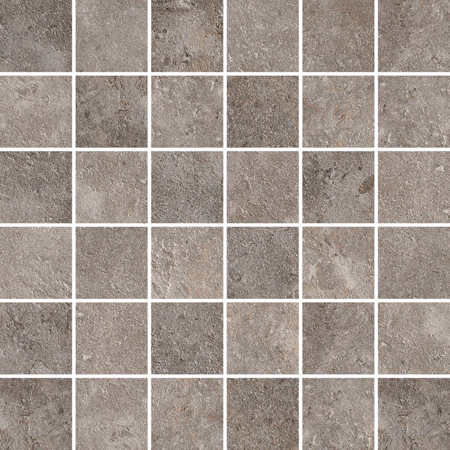 Modern Italian Porcelain Tile, Tribeca Hudson Decor Mosaico Natural, 12" x 12"