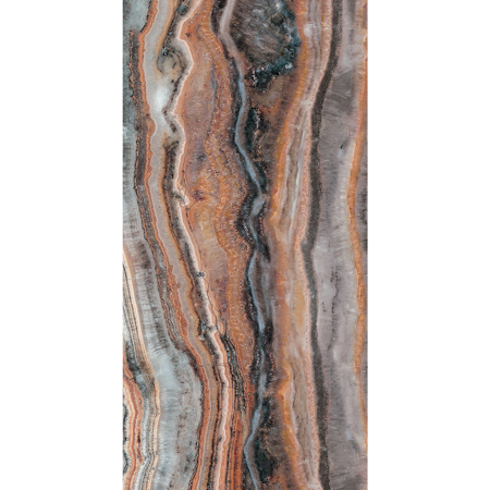 Modern Italian Porcelain Tile, Privilege Oxidised 2, 48" x 110"