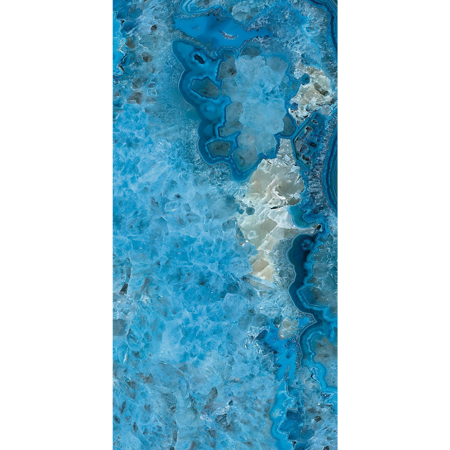 Modern Italian Porcelain Tile, Privilege Quarzo Blu 1, 48" x 96"