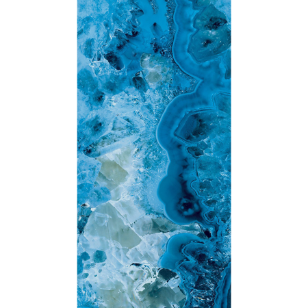 Modern Italian Porcelain Tile, Privilege Quarzo Blu 2, 48" x 110"