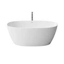 Picture of Como White 67" Solid Surface Freestanding Bathtub