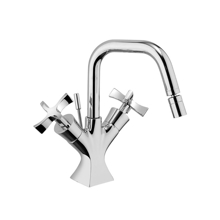 Picture of Long Beach Chrome Single Hole Bidet Mixer with Waste