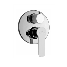 Picture of Montreal Chrome Built-in Single Lever Bath Shower Mixer with 2 Way Rotary Diverter Valve
