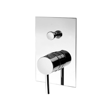 Picture of Nurburgring Chrome Built-in Bath Mixer, 2 Way