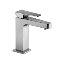 Picture of Montecarlo Chrome Single Lever Basin Mixer with Automatic Waste, Flexible Hoses