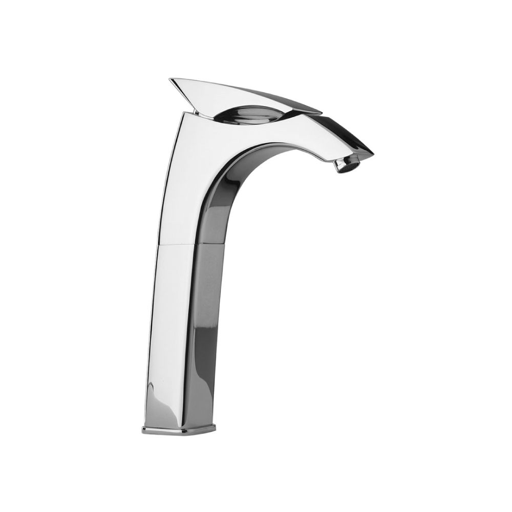 Picture of Indy Matt Black Single Lever High Basin Mixer without Waste