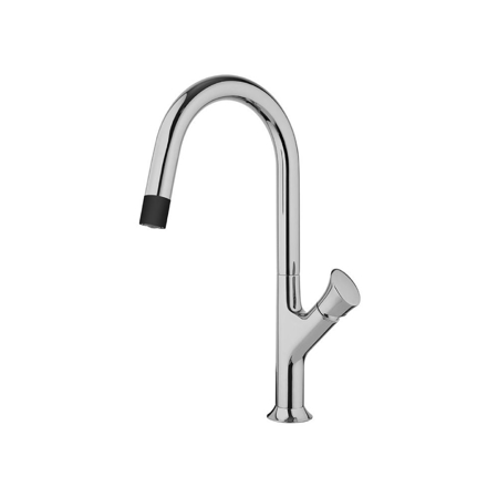 Corsa Chrome Single Lever Pull-out Kitchen Mixer with 2 Mode Spray