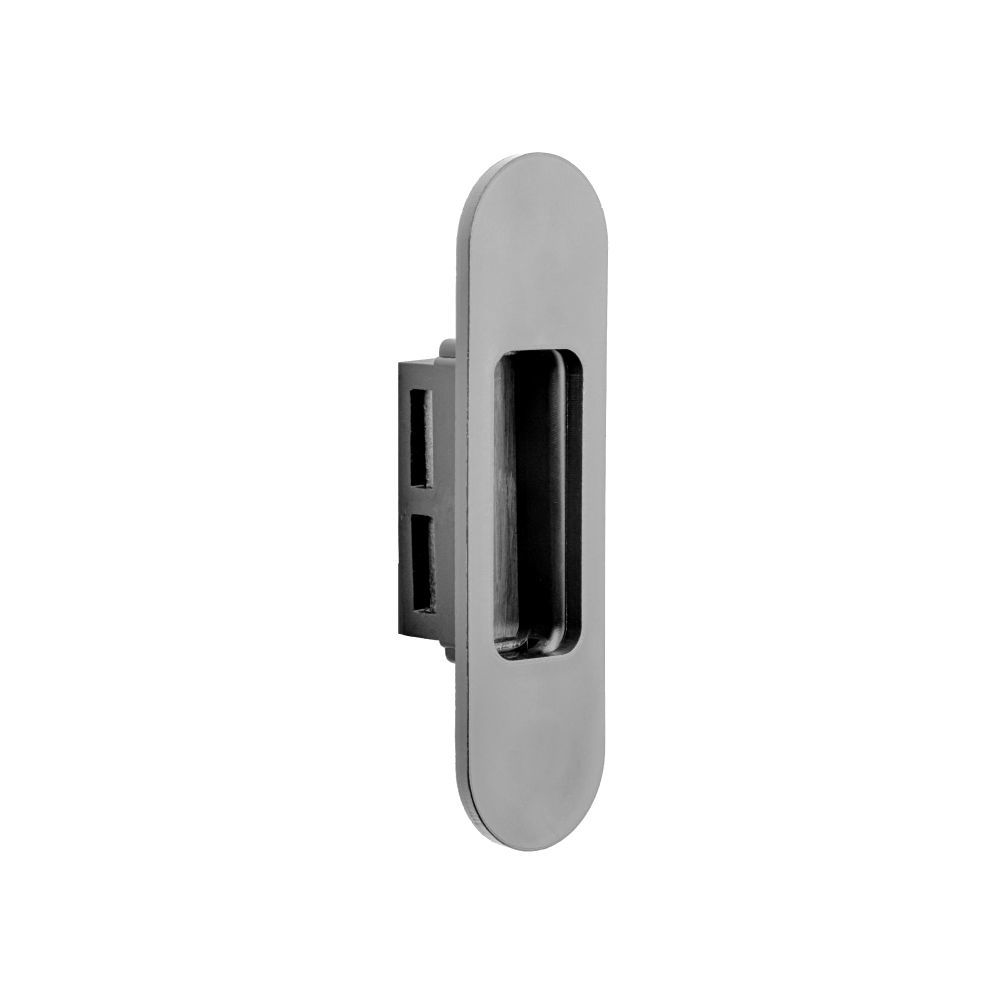 Picture of Varnished Gray Interior Door Strike Plate