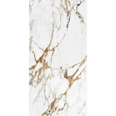 Large Format Spanish Slab Calacatta Gold 63”x126” 1/2" Hond