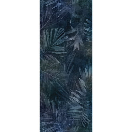 Large Format Spanish Slab Phoenix Blue Décor 47 1/4"x118" 1/4" Silk