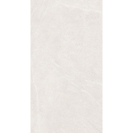 Large Format Spanish Slab Manhattan White 39 3/8"x118" 1/4" Silk