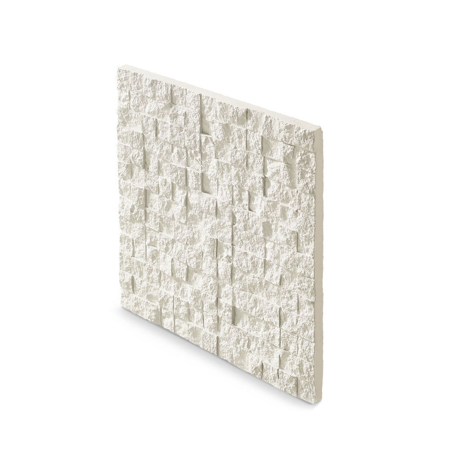 Cubus White 12" x 12" Concrete Tile