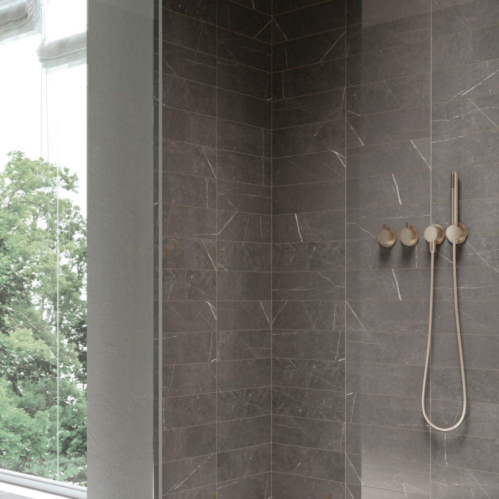 marble♡ Italian Crystal Gray Marble Interior Polished Tile, 4