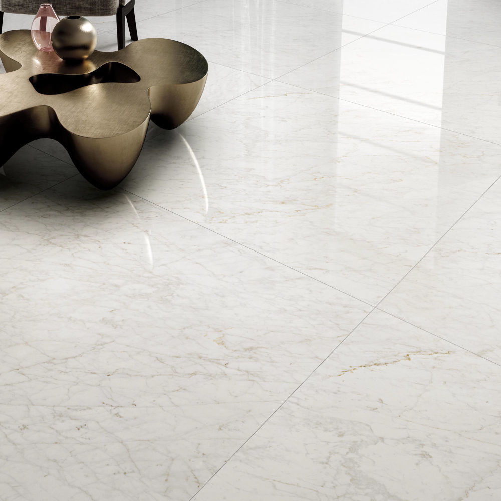 valentinoタイル Valentino Porcelain Tile, Matt Apuanian White 12