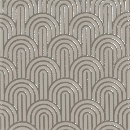 Elegance Grey Velvet 6" x 6" Glossy Porcelain Tile