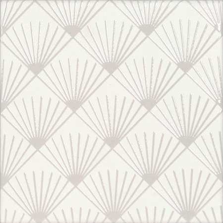Jazz White Swing 6" x 6" Glossy Porcelain Tile
